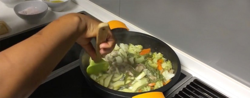 Пропаренные овощи