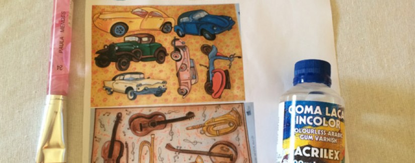 Papel para Découpage